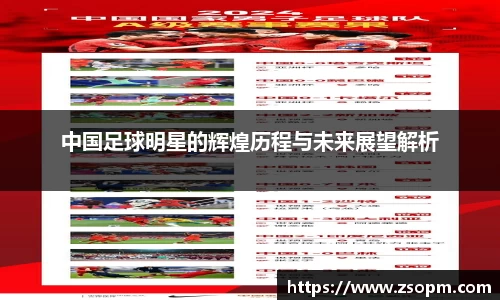 中国足球明星的辉煌历程与未来展望解析